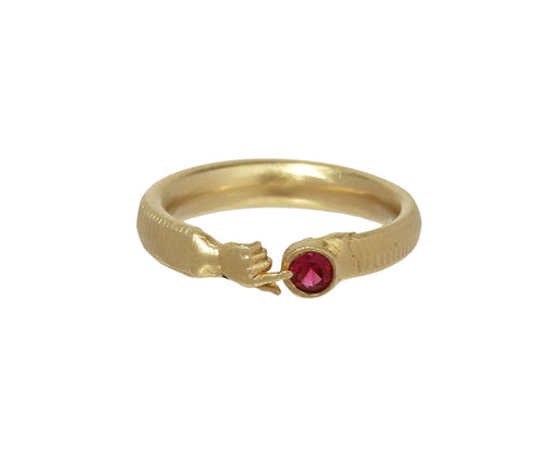 Ruby Crux Ring