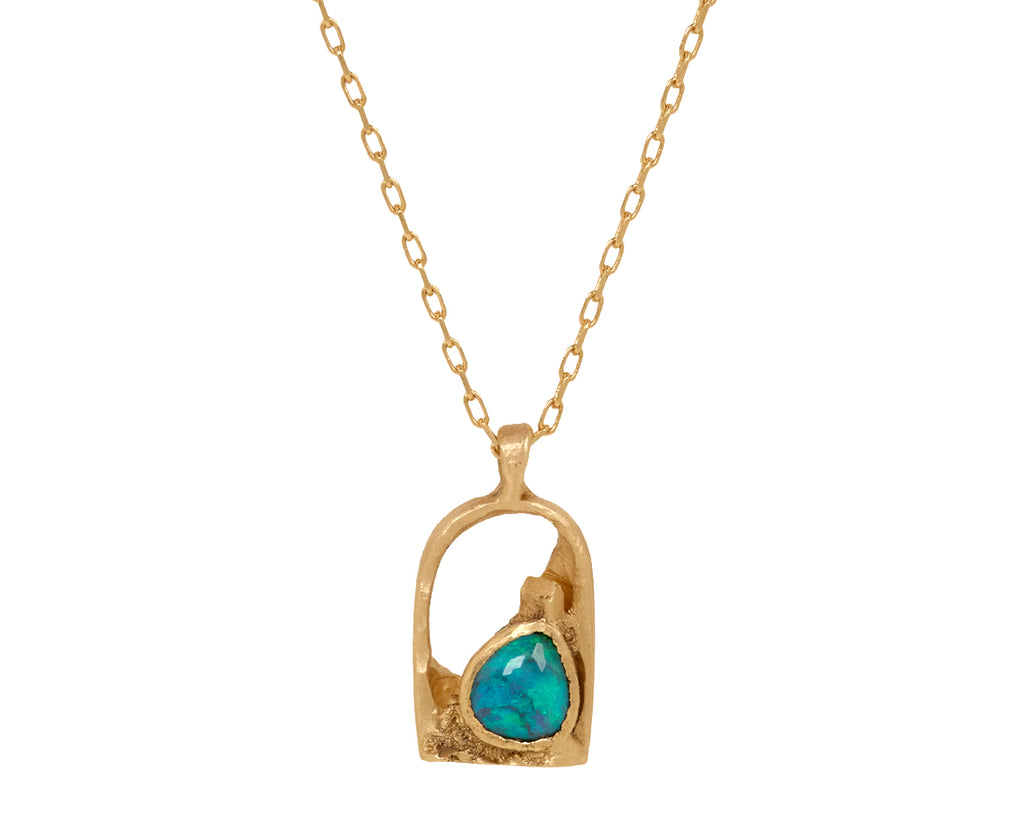 Opal Cabin Pendant Necklace - TWISTonline 