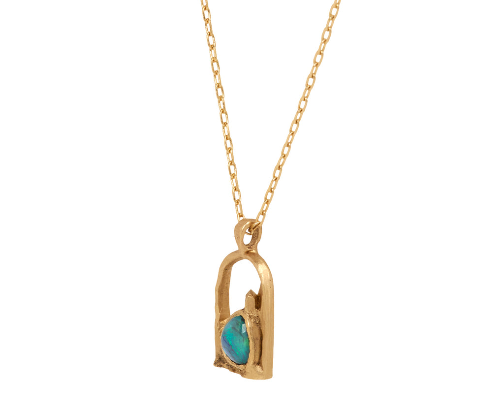 Opal Cabin Pendant Necklace - TWISTonline 