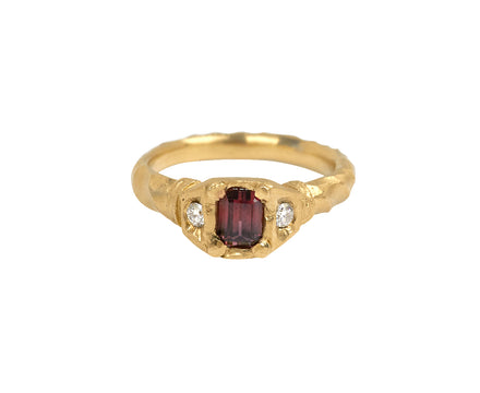 Fraser Hamilton Red Sapphire and Diamond Crimson Ring