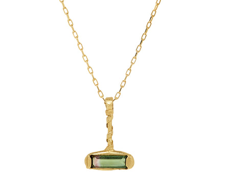 Fraser Hamilton Rhubarb Tourmaline Pendant Necklace