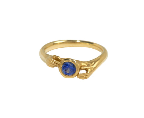 Fraser Hamilton Blue Sapphire Mizu Ring
