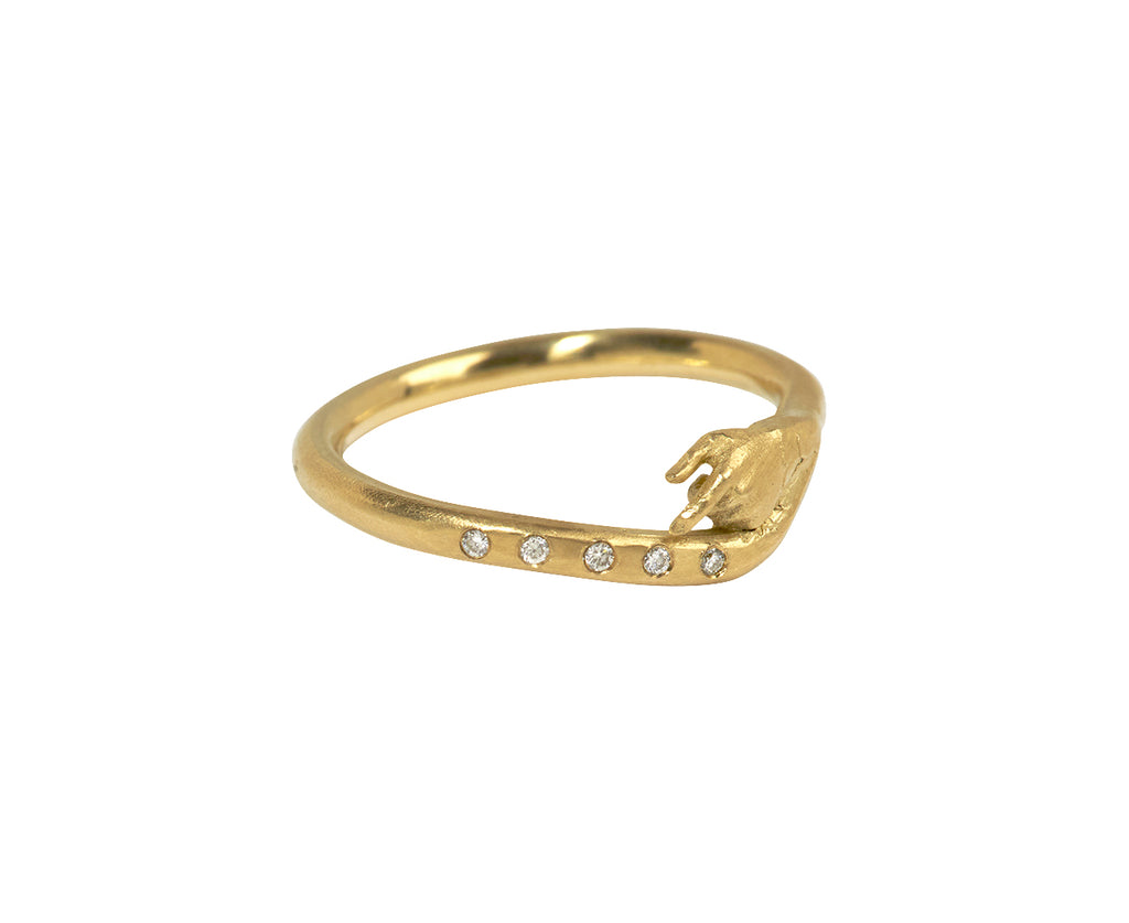 Fraser Hamilton Gold and Diamond Navigator Ring - Side View #2