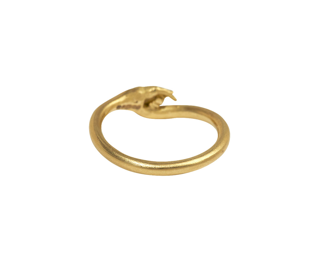 Fraser Hamilton Gold and Diamond Navigator Ring - Back View