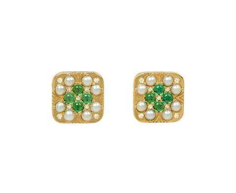 Granny Squares Dorothy Stud Earrings