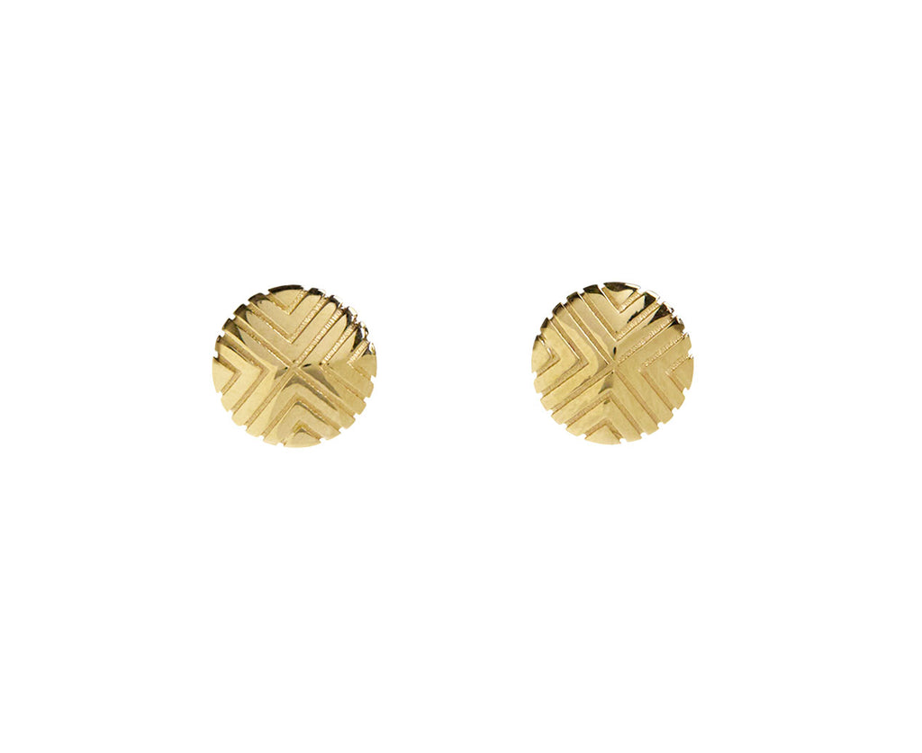 Masego Knife Edge Stud Earrings
