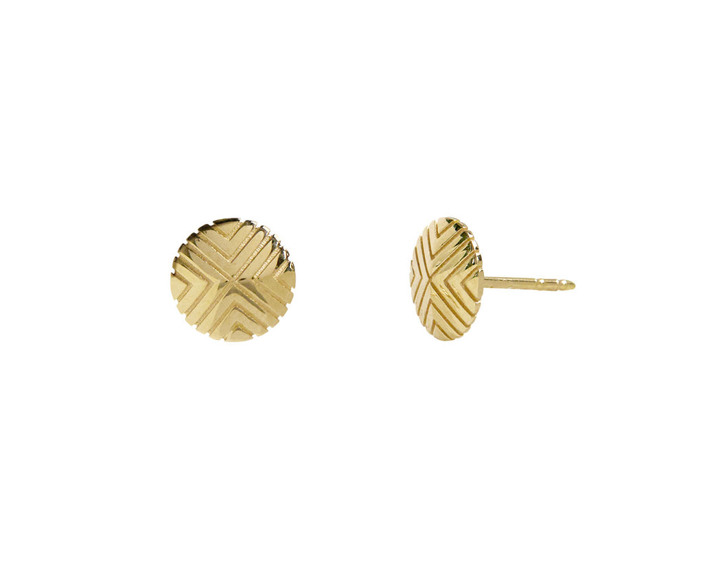Masego Knife Edge Stud Earrings