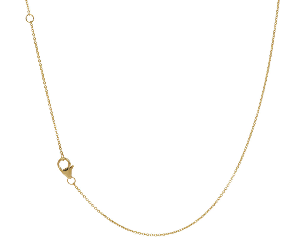 Harwell Godfrey Mini Concho Diamond Pendant Necklace - closure