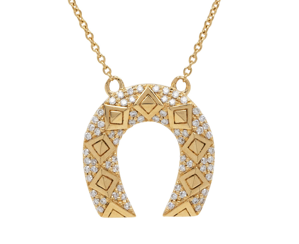 Mini hot sale horseshoe necklace