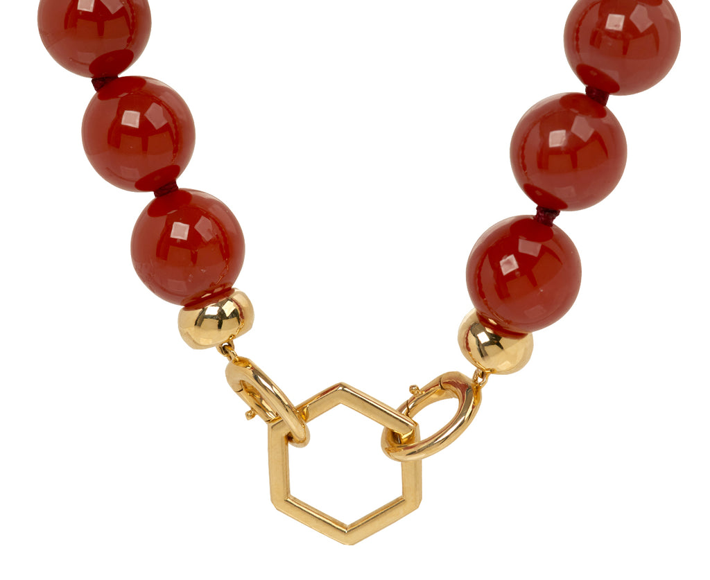 Extra Large Carnelian Foundation Necklace