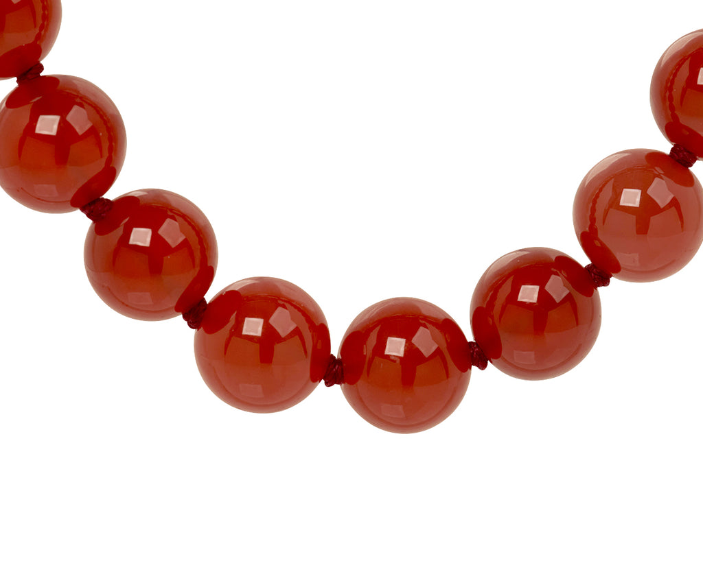 Extra Large Carnelian Foundation Necklace