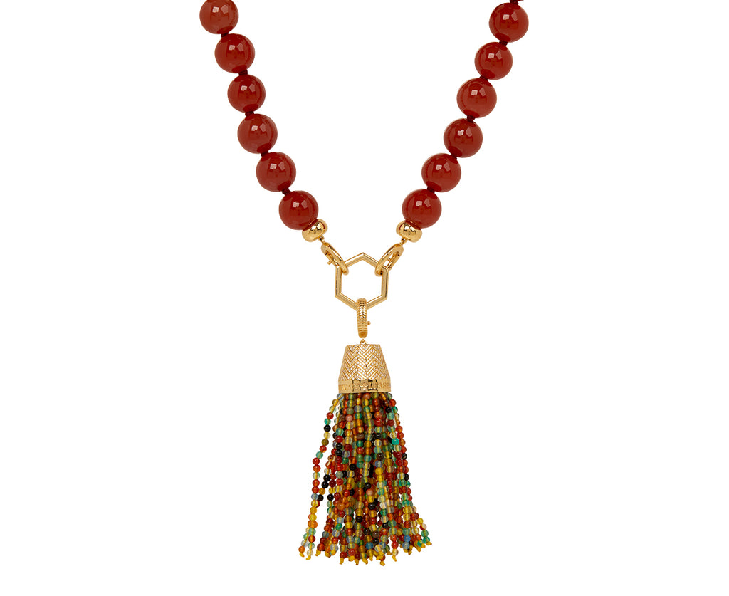 Extra Large Carnelian Foundation Necklace