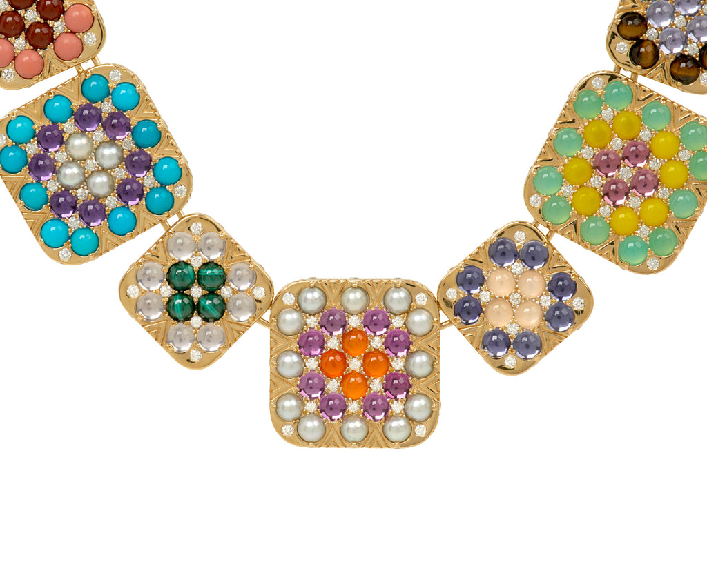 Granny Squares Geraldine Pendant Necklace