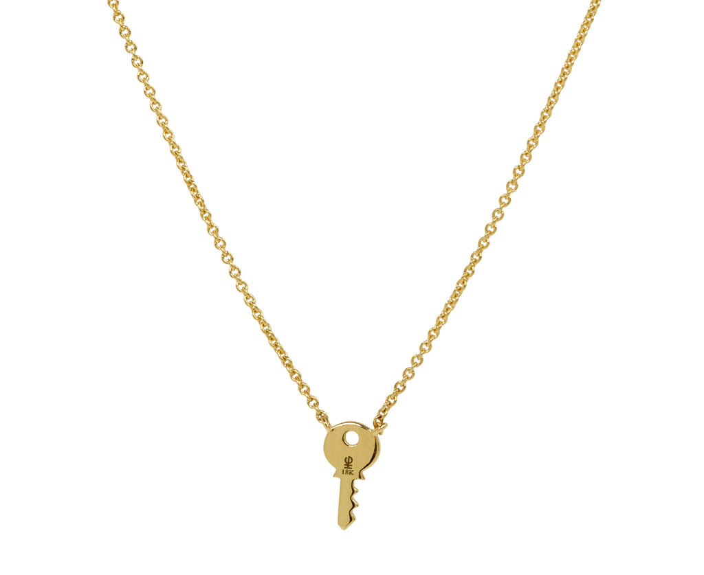 Tiny Key Pendant Necklace
