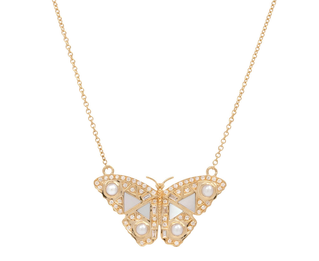 New Rachel Zoe Gold over Sterling silver Large Butterfly cubic zirconia  Necklace | Cubic zirconia necklace, Shop necklaces, Rachel zoe