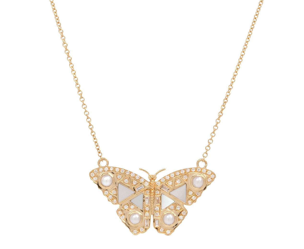 Tiffany butterfly necklace gold hot sale