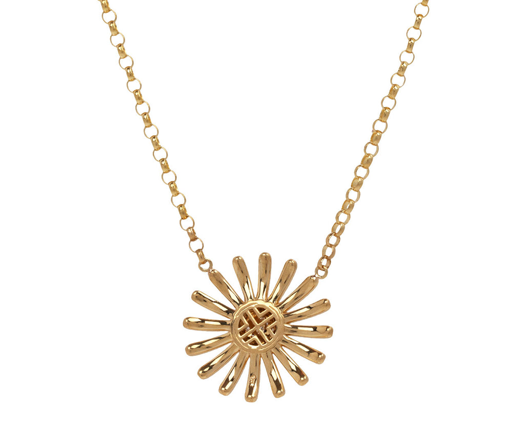 Sunflower necklace clearance diamonds