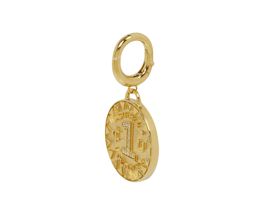 Harwell Godfrey Lucky Penny Pendant ONLY - side