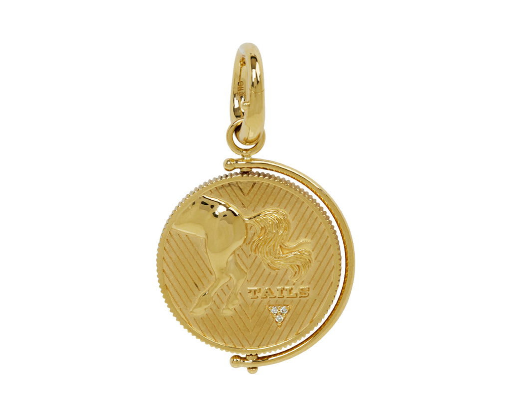 Harwell Godfrey Heads or Tails Coin Pendant ONLY - tails side