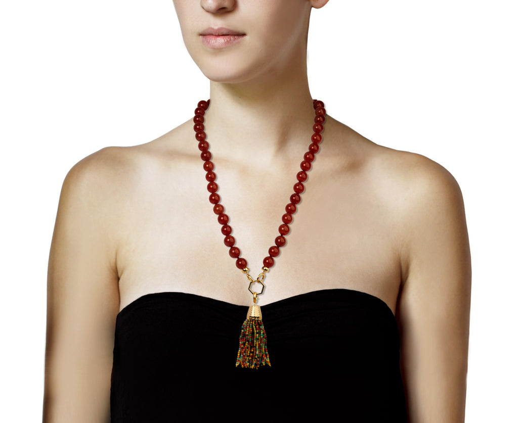 Rainbow Privacy Please Keychain Tassel Pendant ONLY