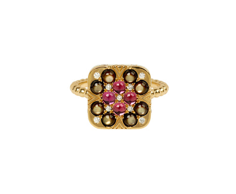 Mini Granny Squares Marge Ring