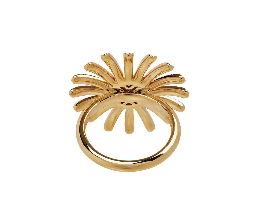 Diamond Mini Sunflower Ring