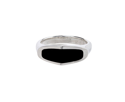Hirotaka Equinox Pyramid Onyx Ring