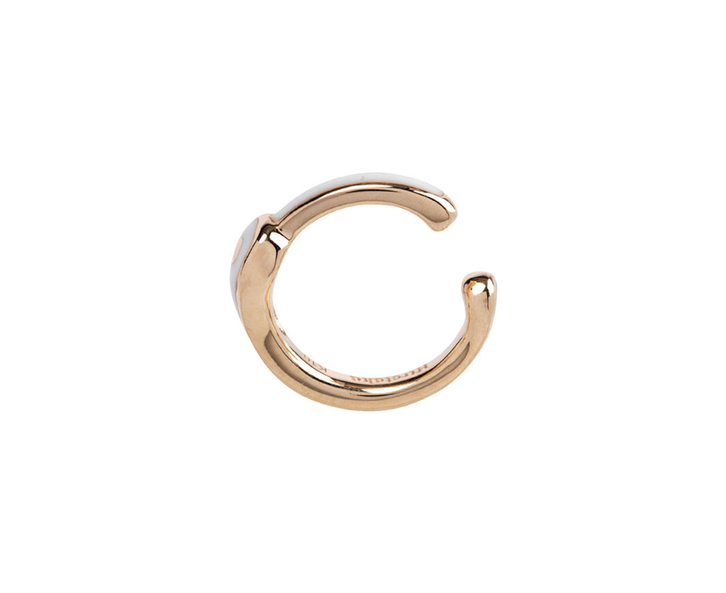 Moonstone Earring Studs 2 Side Opal Earrings Gold Settings and Silver –  Huge Tomato
