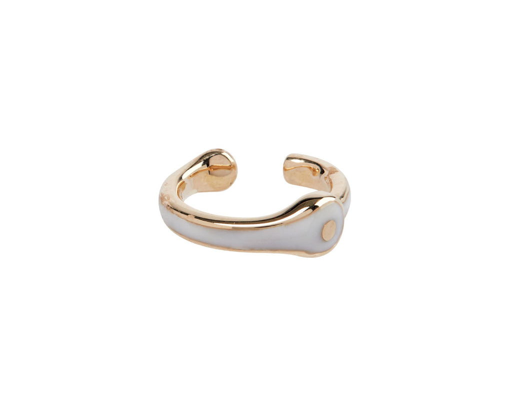 Hirotaka Bird of Paradise Ear Cuff - Closeup