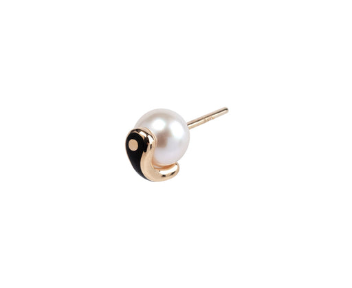 Hirotaka Bird of Paradise Pearl SINGLE Stud Earring