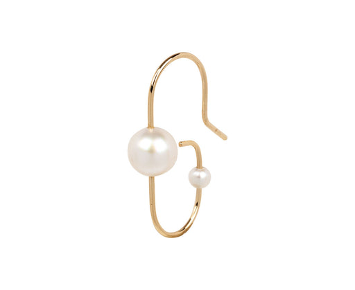 Hirotaka Miro Pearl SINGLE Earring