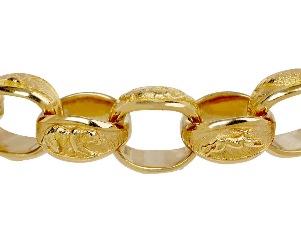 Engraved Animal Guardian Bracelet