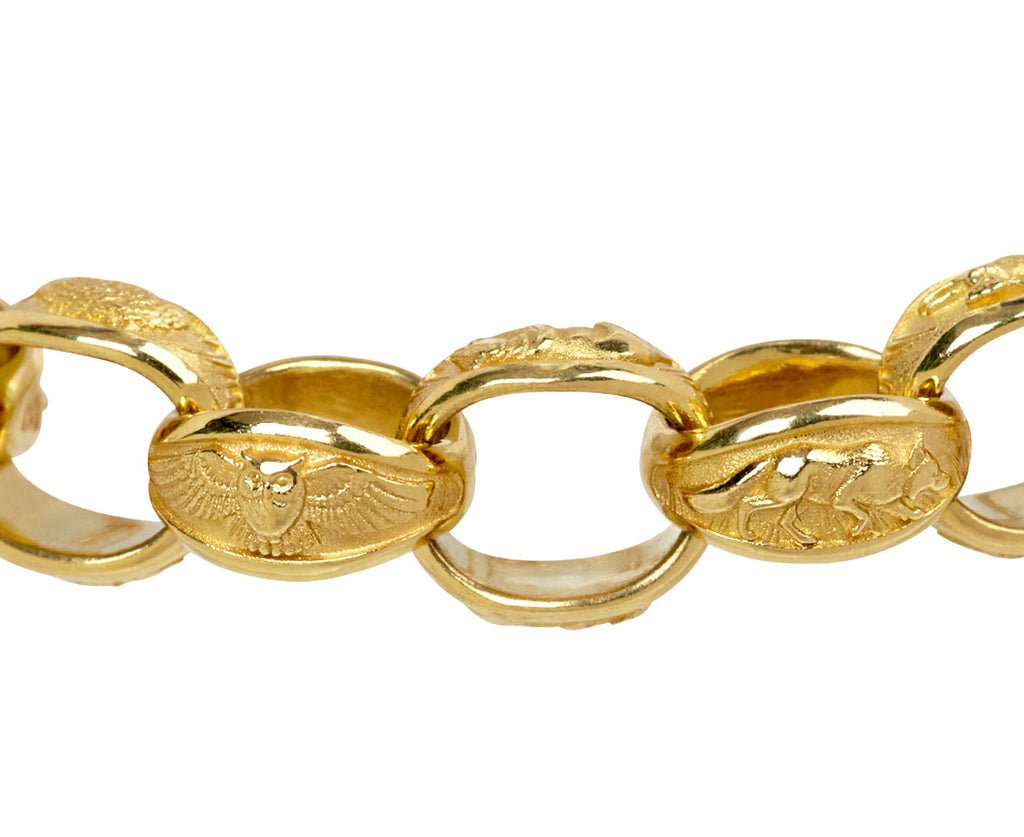 Engraved Animal Guardian Bracelet