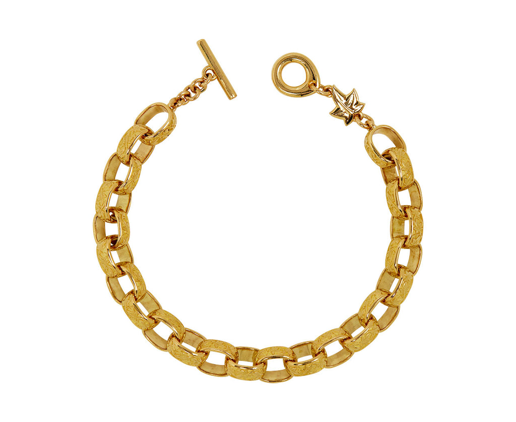 Ivy Oval Link Bracelet