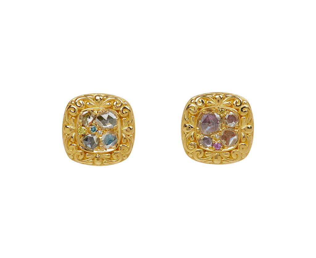 Mixed Sapphire Epoch Earrings