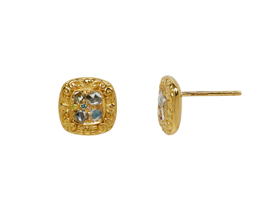 Mixed Sapphire Epoch Earrings