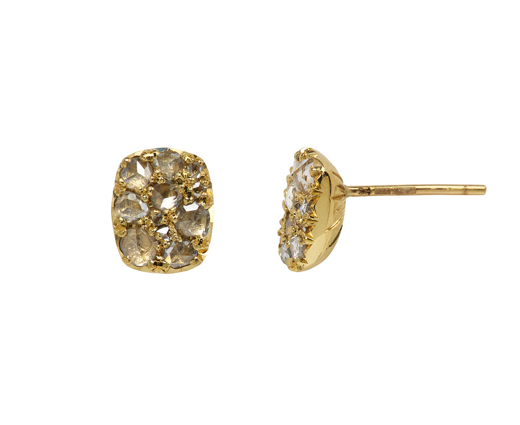Diamond Into the Wild Stud Earrings