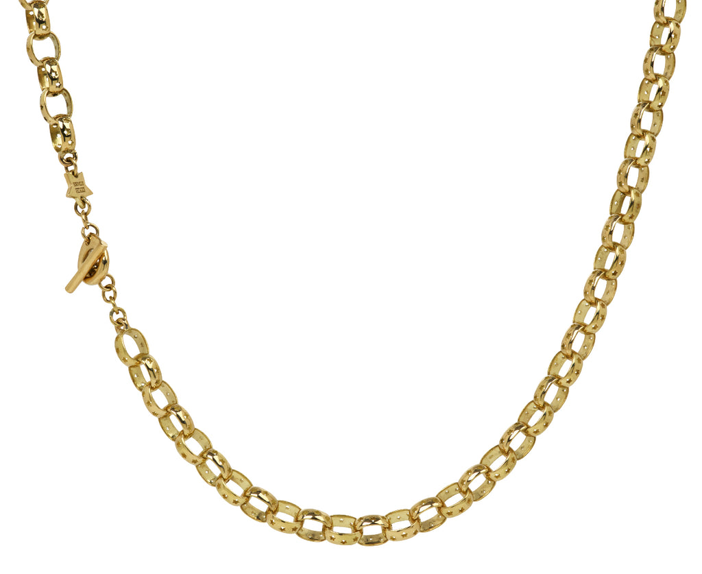 Gold Mini Moa Chain Necklace