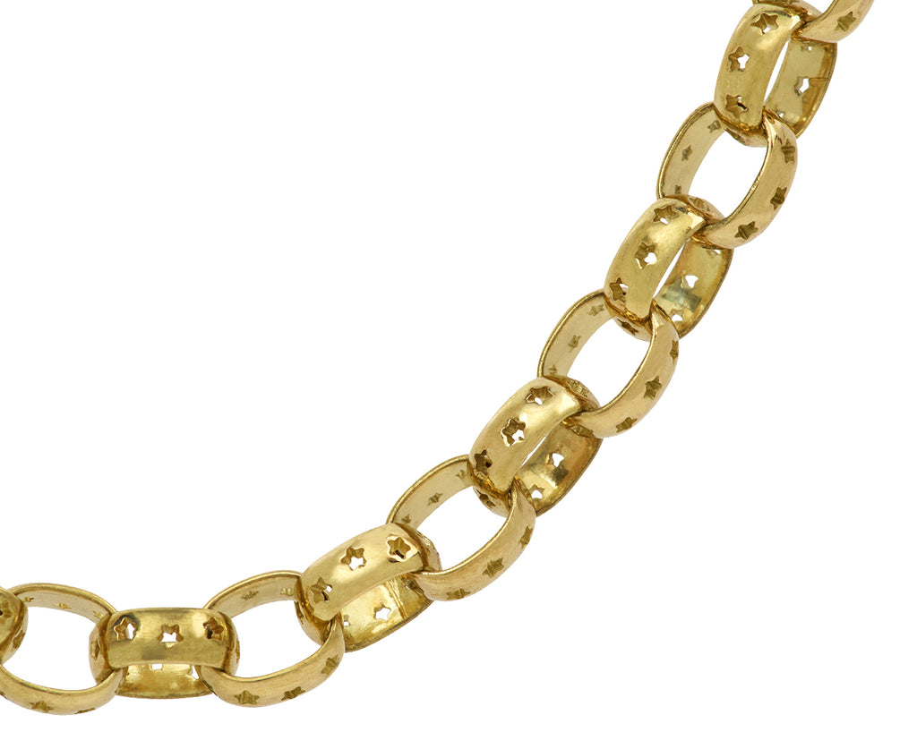 Gold Mini Moa Chain Necklace