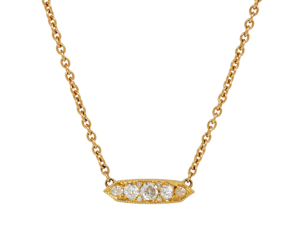 Diamond Quintessence Pendant Necklace