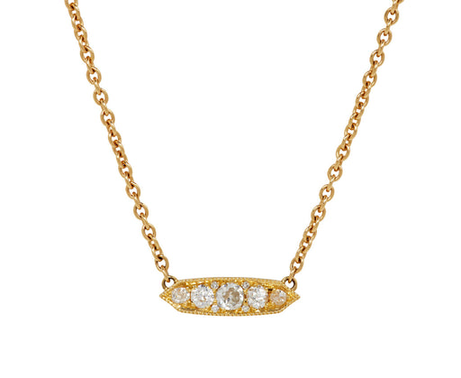 Diamond Quintessence Pendant Necklace