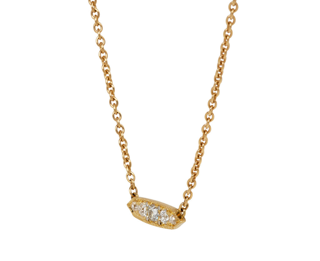 Diamond Quintessence Pendant Necklace