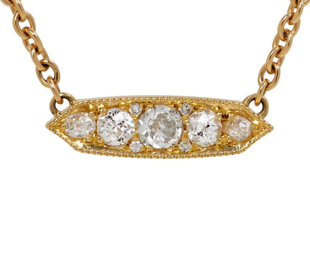 Diamond Quintessence Pendant Necklace