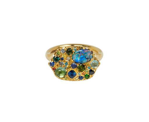 Blue and Green Enchanted Ring