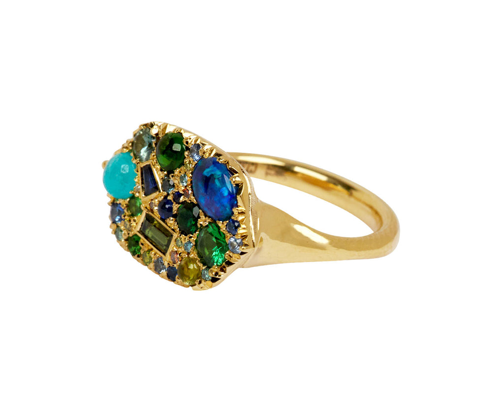 Blue and Green Enchanted Ring
