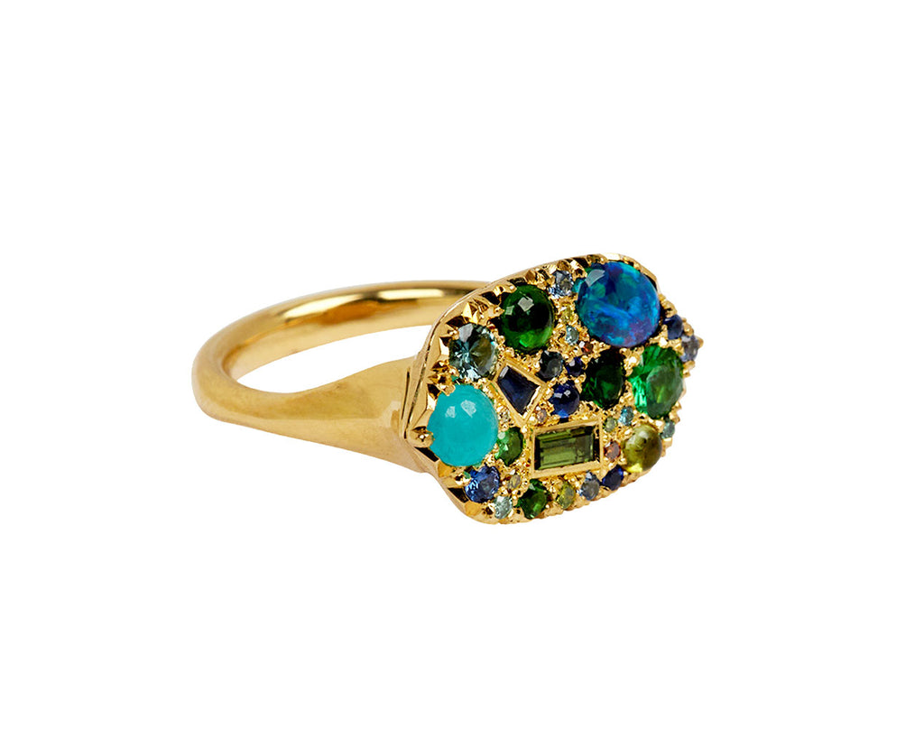 Blue and Green Enchanted Ring