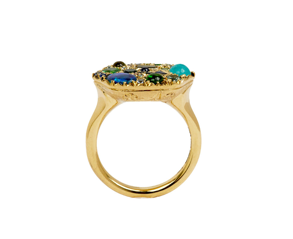 Blue and Green Enchanted Ring