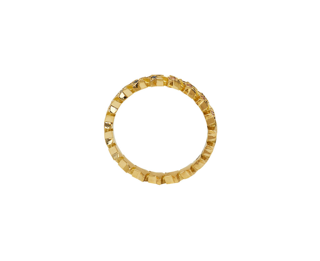 Rainbow Sapphire Mini Star Band