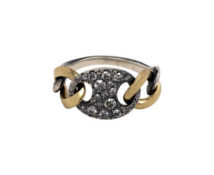 Gray Diamond Chain Ring