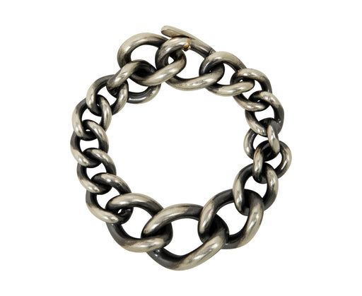 Heavy Silver Chain Bracelet - TWISTonline 
